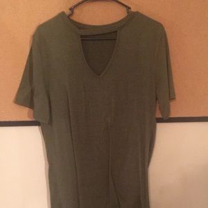 Army green dress